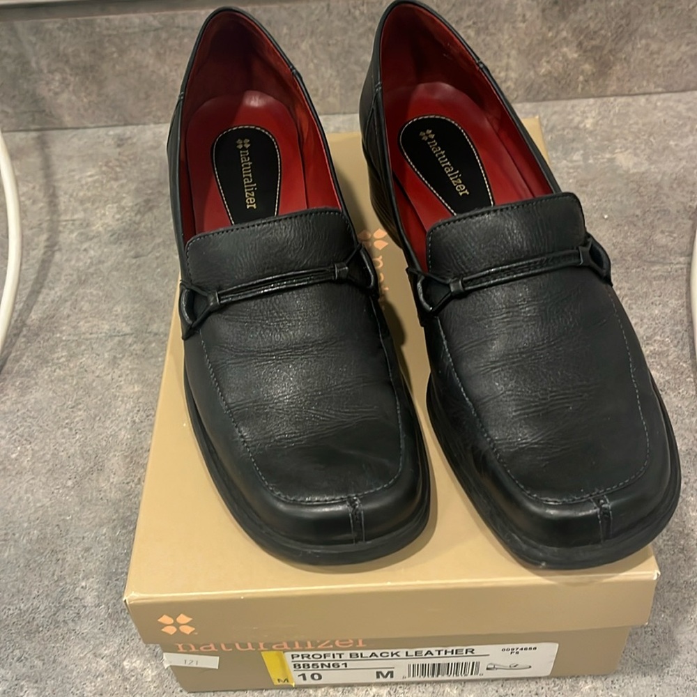 Naturalizer Profit Black Leather Women’s shoes
